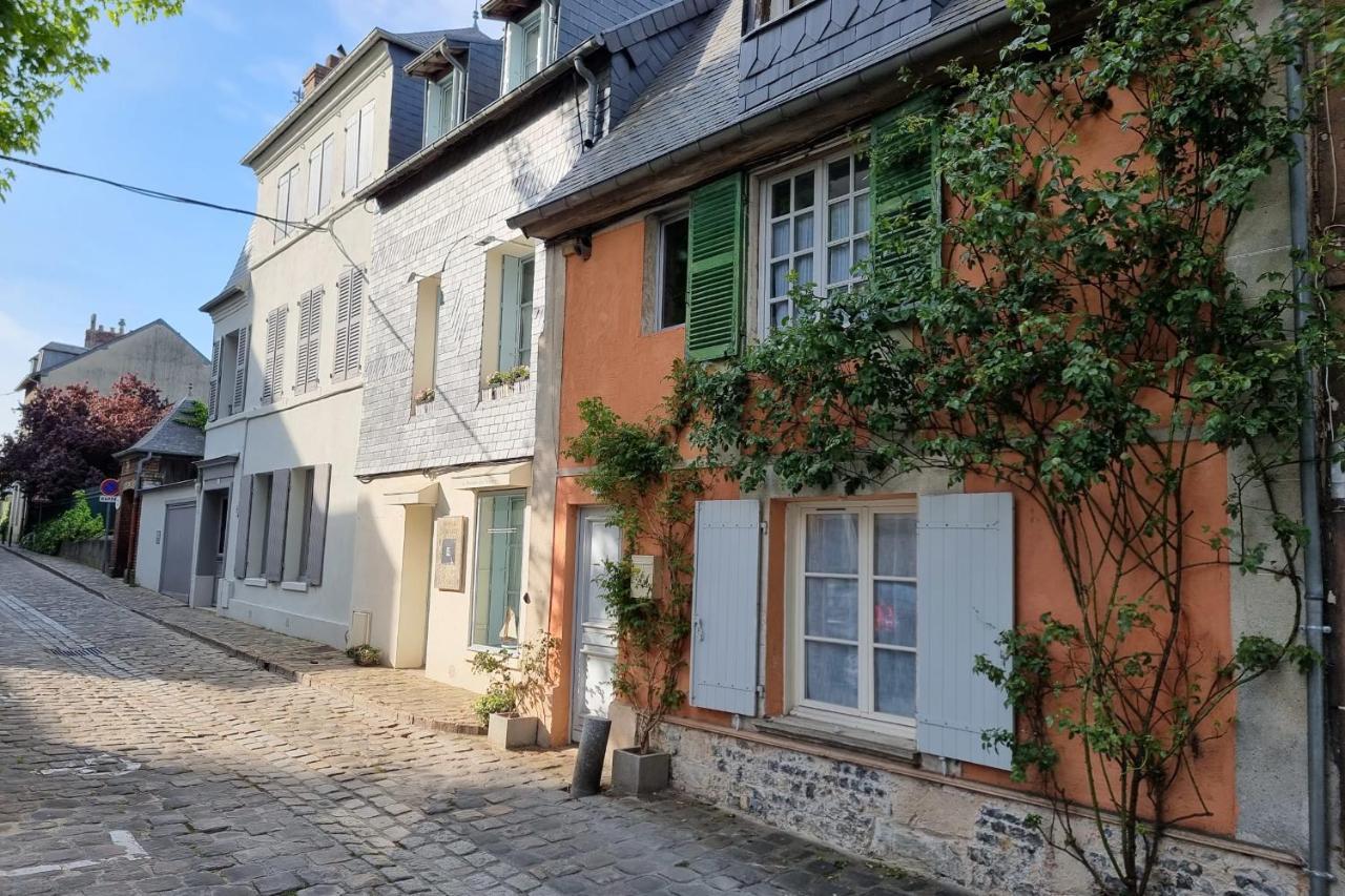 Le Jardin D'Eugene - 4P House - Terrace - Historic Center Villa องเฟลอร์ ภายนอก รูปภาพ