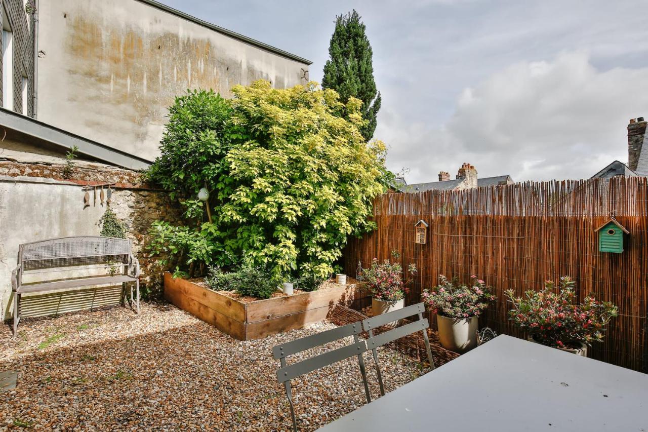 Le Jardin D'Eugene - 4P House - Terrace - Historic Center Villa องเฟลอร์ ภายนอก รูปภาพ
