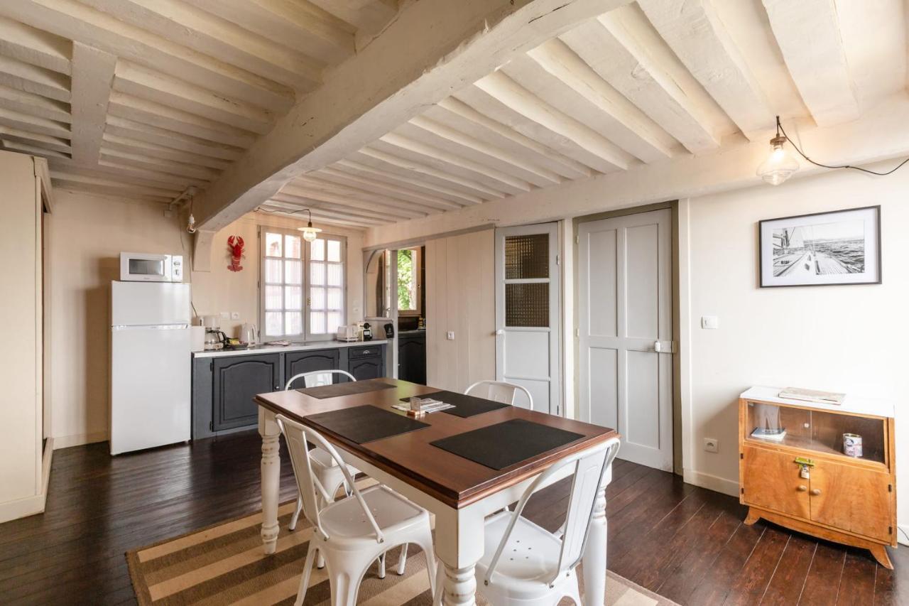 Le Jardin D'Eugene - 4P House - Terrace - Historic Center Villa องเฟลอร์ ภายนอก รูปภาพ